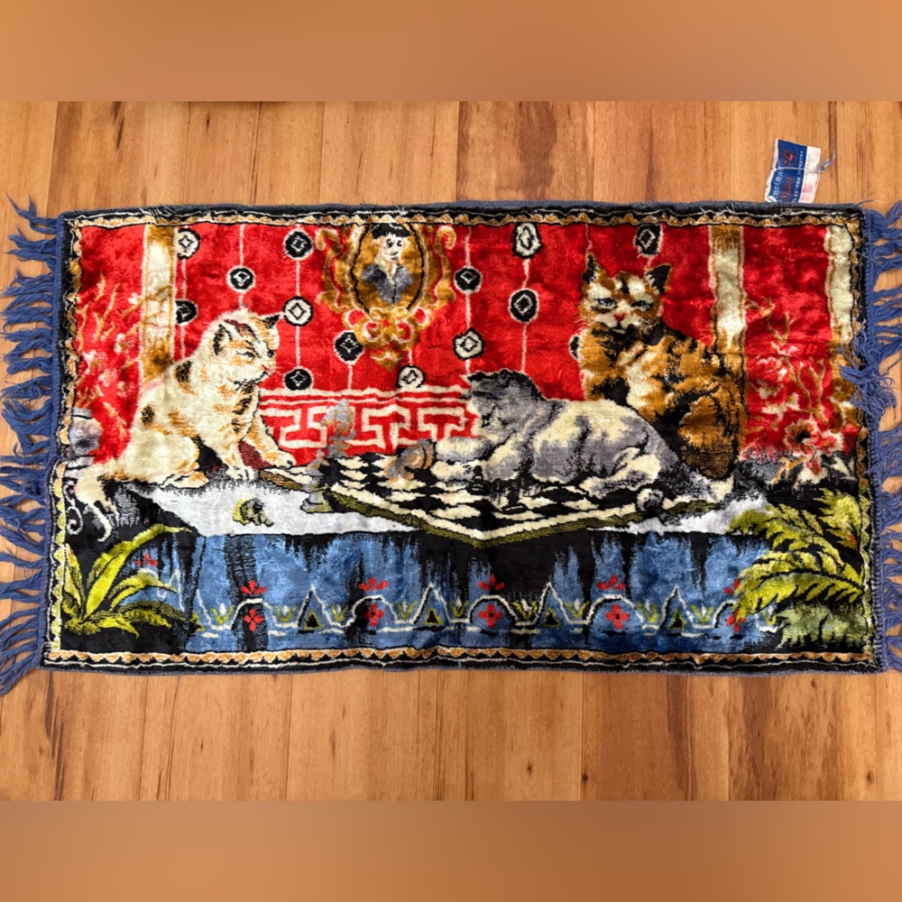 Vintage Cat tapestry